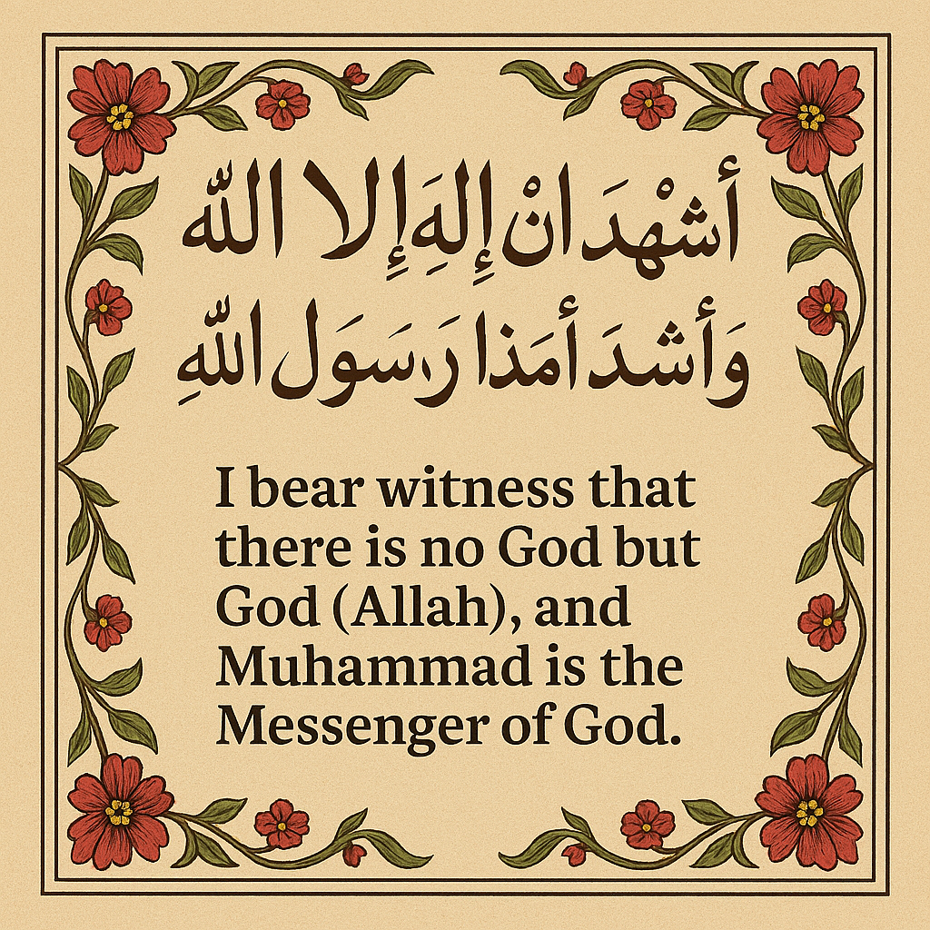Shahada Poster